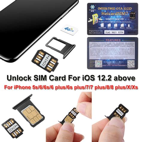 Купить Sim карты Unbranded Iccid Simheicardsimiphone Ios 12 13 в