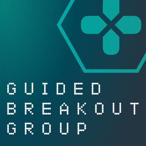 Guided Breakout Groups Beyond Games
