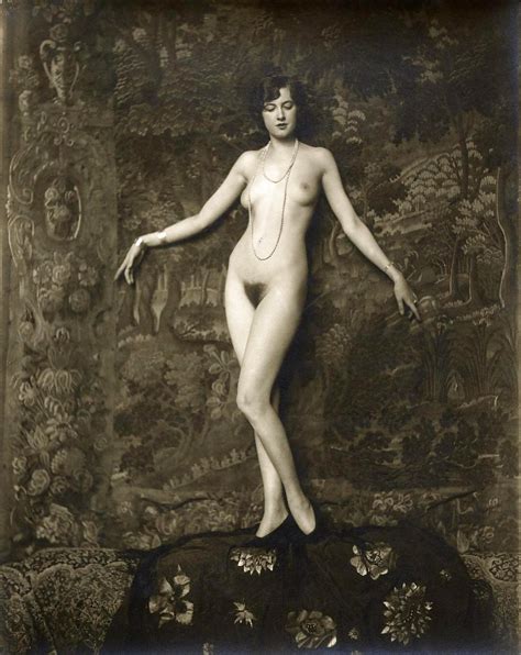Vintage Erotic Photo Art 8 Nude Model 5 Ziegfeld Girls