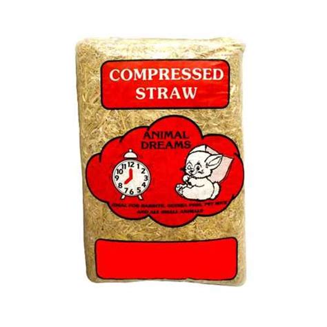 Animal Dreams Compressed Straw Standard Small Animal And Chicken