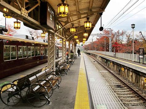 Arashiyama Station Kyoto Japan Kyoto Japan Structures