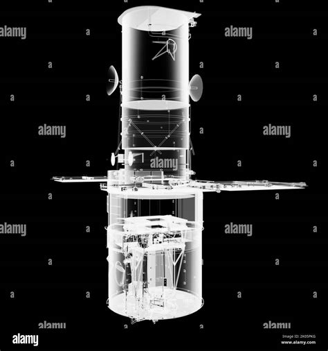 The Hubble Space Telescope X Ray Render Stock Photo Alamy