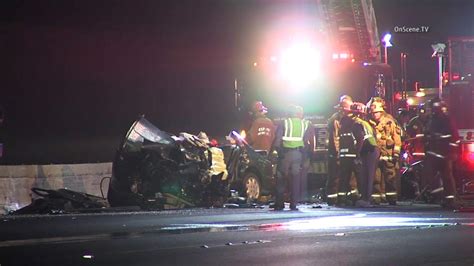 1 Dead 1 Hospitalized In Fatal Wrong Way Crash On 101 Fwy