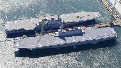 Japans Converted Izumo Class Light Aircraft Carriers Will Reportedly