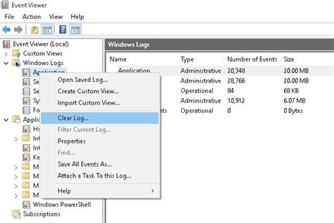 How To Clear Event Viewer Logs On Windows Windows Os Hub