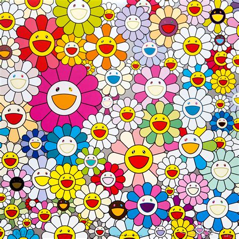Three vibrant takashi murakami is set to debut his ongoing the octopus eats its own leg exhibition at the modern art. Flowers from the village of Ponkotan by Takashi Murakami ...
