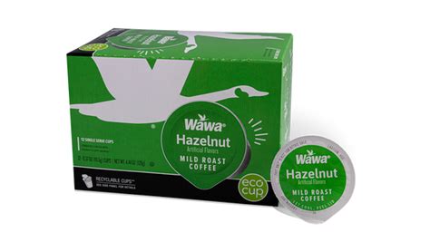 Wawa Hazelnut Single Cup Coffee 12 Single Cups Per Box