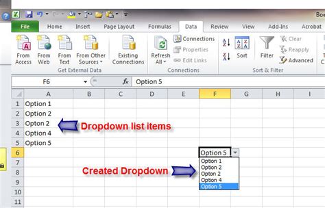 How To Create Dropdown Lists In Excel Dummytech