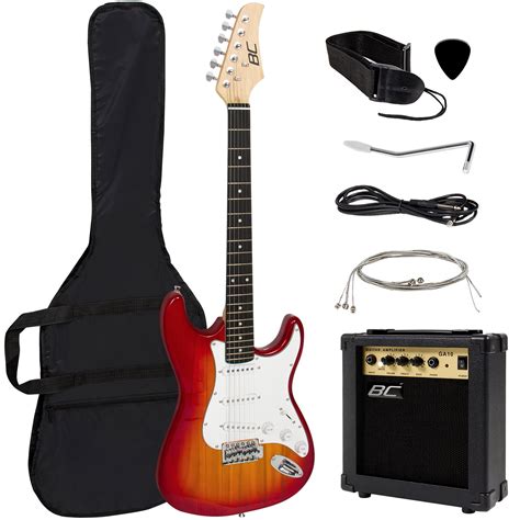 Best Choice Products 39in Full Size Beginner Electric Guitar Starter