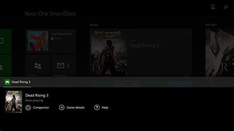 Xbox One Smartglass App For Ios Android Windows 81 And Windows Phone
