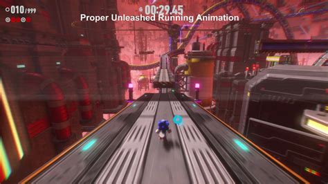 Proper Unleashed Running Animation Sonic Frontiers Mods