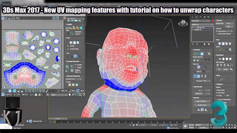 3ds Max 2017 New Uv Mapping Features With Tutorial On How To Unwrap