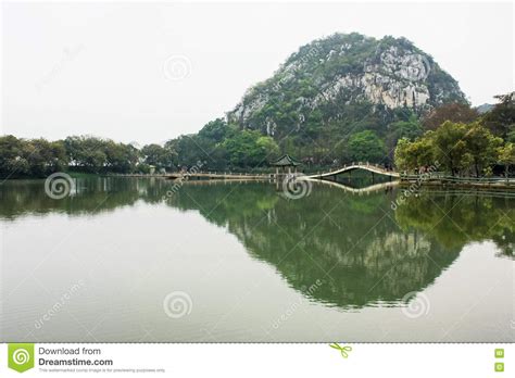Zhaoqing Seven Star Crags Scenic Stock Image Image Of Seven