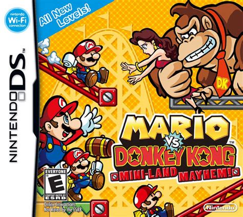 Mario Vs Donkey Kong Mini Land Mayhem Ds Game