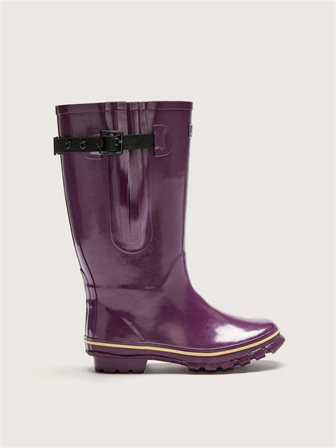 Extra Wide Calf Purple Rain Boot Jileon Penningtons