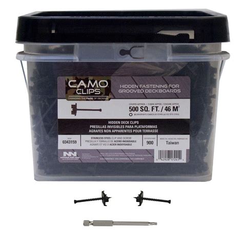 Camo 1 78 In 316 Stainless Steel Trimhead Deck Screw 1750 Count