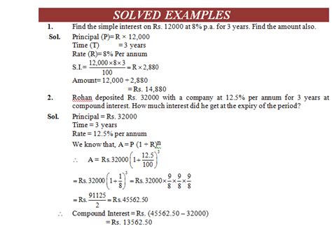 Simple Interest Formula Class 7 Maths Physics Wallah