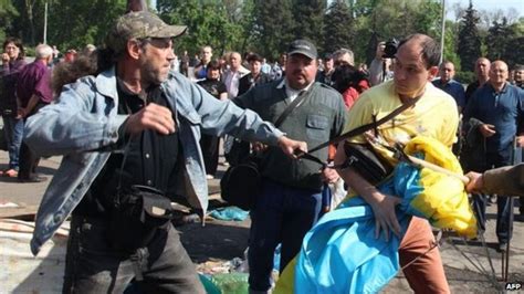 Russia Sympathisers Vent Anger At Ukraine Odessa Deaths Bbc News
