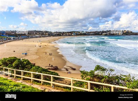 Bondi Beach New South Wales Australia On A Quiet Day Stock Photo Alamy
