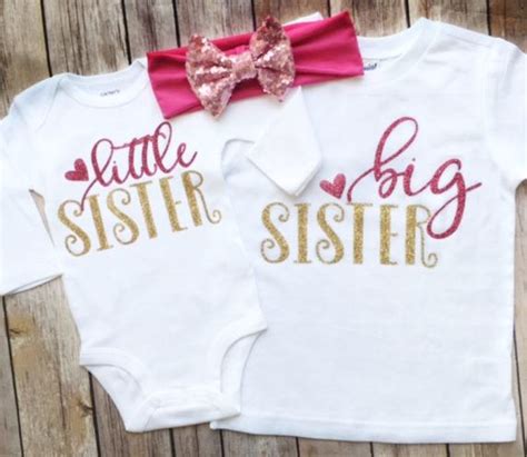Matching Sister Shirts Big Sister Little Sister Matching Outfits