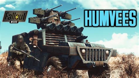 Humvees Of Fallout 4 New Immersive Vehicle Drive And Customize