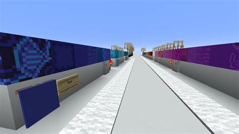 Block Color Gradient World Samples 2 Minecraft Map