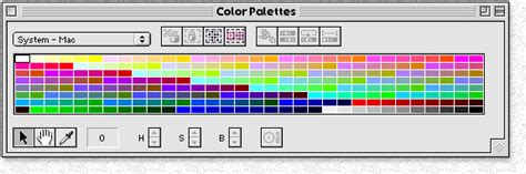 Neopixel Color Chart