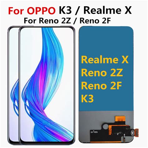 FOR OPPO RENO2 RENO 2F 2Z K3 REALME X LCD AMOLED SCREEN Shopee