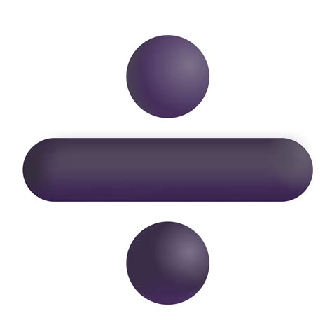 Divide 3d Icon Fluentui Emoji 3d Iconpack Microsoft