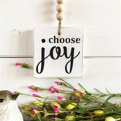 Choose Joy Sign Etsy