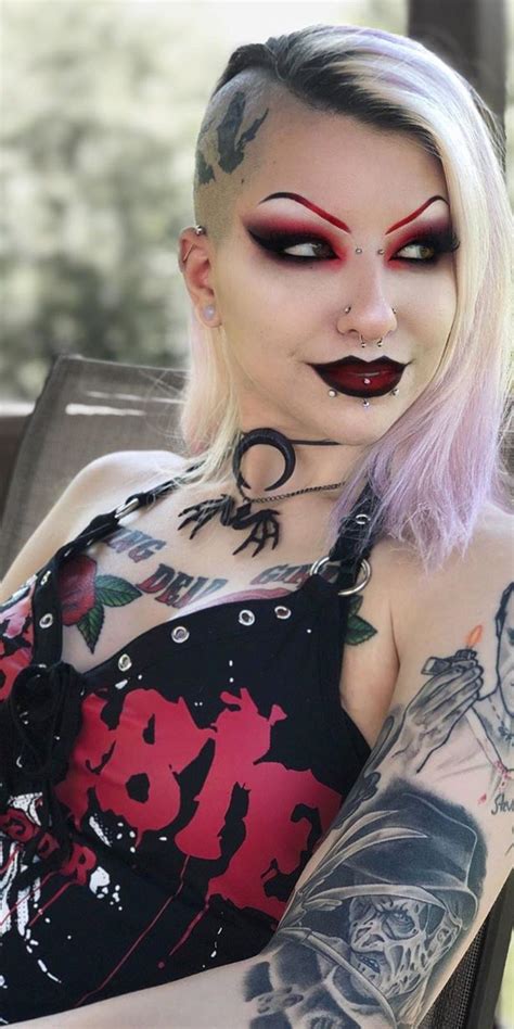 Pin On Goth Beauty