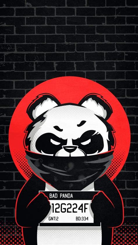 Bad Panda Iphone Wallpaper Iphone Wallpapers