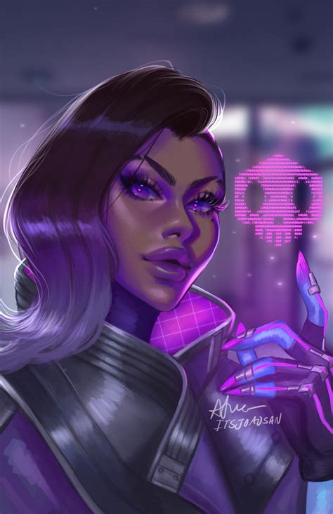 Artstation Sombra Overwatch