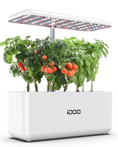 Buy Idoo Hydroponics Growing System Indoor Garden Starter Kit With Led