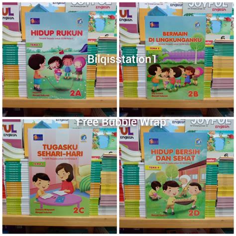Jual Buku Tematik Terpadu 2a 2b 2c 2d Kelas 2 Sd K13 Revisi Facil Shopee Indonesia