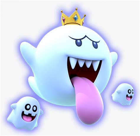 Mario Ghost Png Kingboo Boo Ghost Mario Supermario Transparent