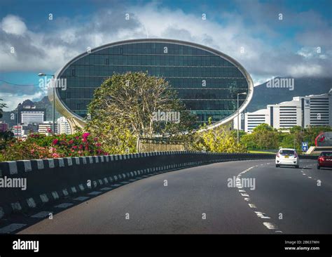 Mauritius December 2019 Ellipse Shaped Building Of Mauritius