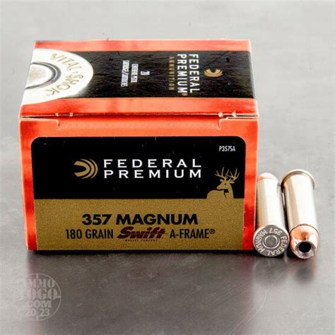 357 Magnum Jacketed Hollow Point Jhp Ammo For Sale By Federal 20 Rounds