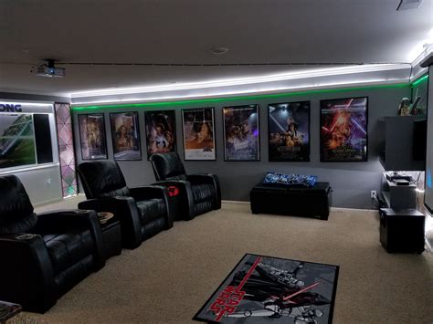 Movie Room Man Cave Star Wars Building Movies Design Films