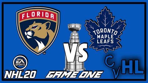 Game 1 Round 1 Toronto Maple Leafs Vs Florida Panthers Cvhl