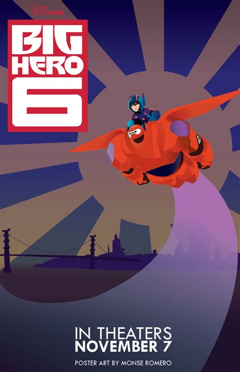 Big Hero 6 Poster Remake By Mangagurls On Deviantart