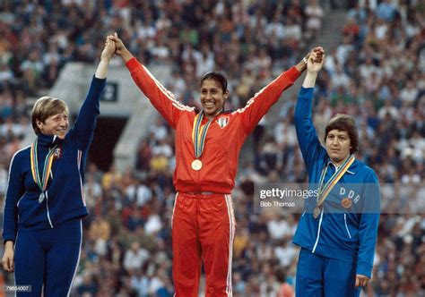Medal Winners Of The Womens Javelin Throw Event At The 1980 Summer