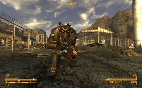 Enclave Outcast Advanced Power Armor At Fallout New Vegas Mods And