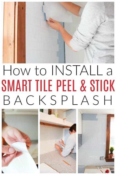 How To Install Smart Tile Peel And Stick Subway Tiles Diy Passion