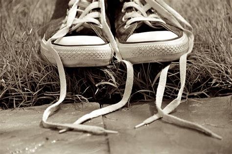 Untied Shoes Stock Photos Pictures And Royalty Free Images Istock