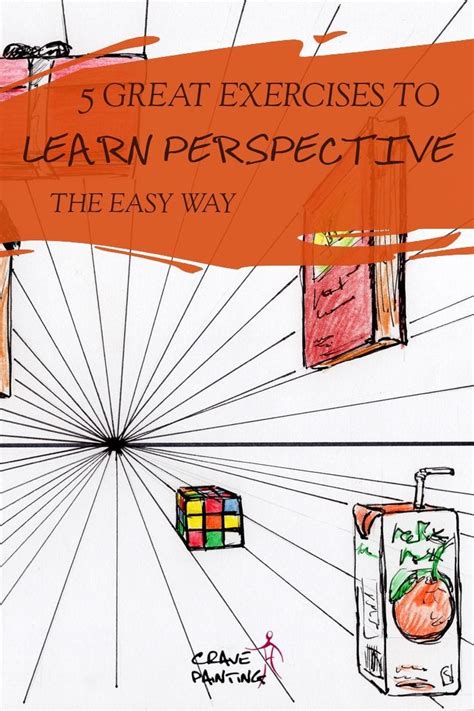 5 Great Exercises To Learn Perspective Drawing The Easy Way Images