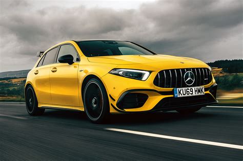 It doesn't just look captivatingly dynamic, it also reduces fuel consumption and driving noise. Mercedes-AMG A 45 Review (2021) | Autocar
