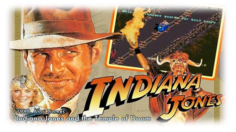 Indiana Jones Temple Of Doom Arcade1985 Indiana Jones Und Der