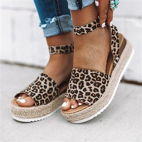 Shujin Summer Women Sandals New Open Toe Fish Head Platform Sandals