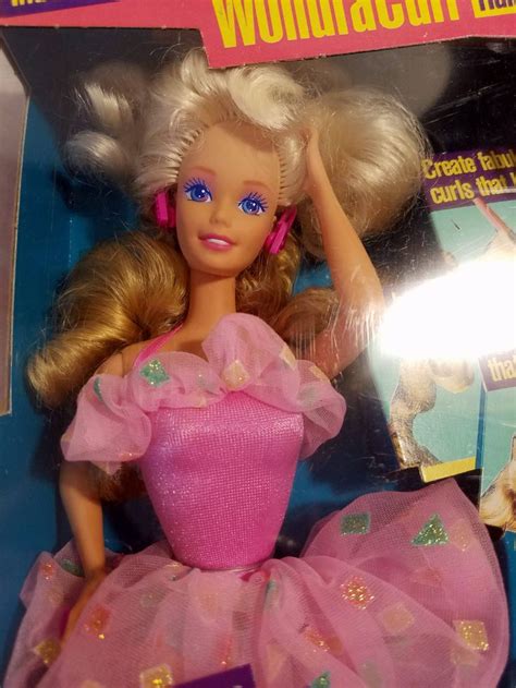 1988 Style Magic Barbie Wondracurl Hair Barbie Doll Nrfb Nib 80s